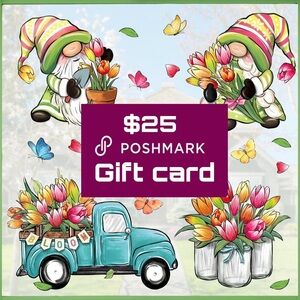 #1 $25 Giveaway
Poshmark Gift Card giveaway